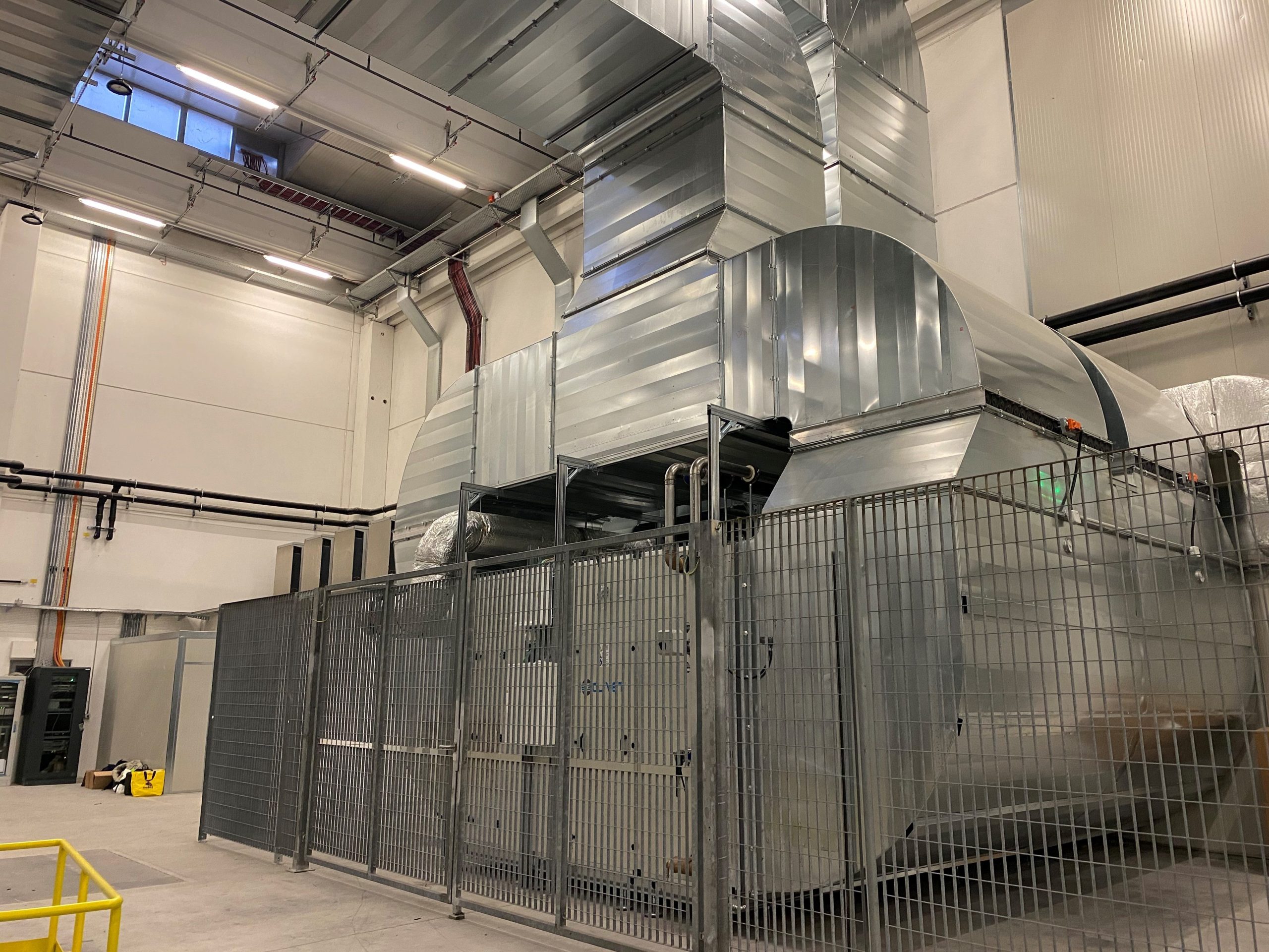 Unità di ventilazione molto speciale per un importante magazzino farmaceutico a Balerna