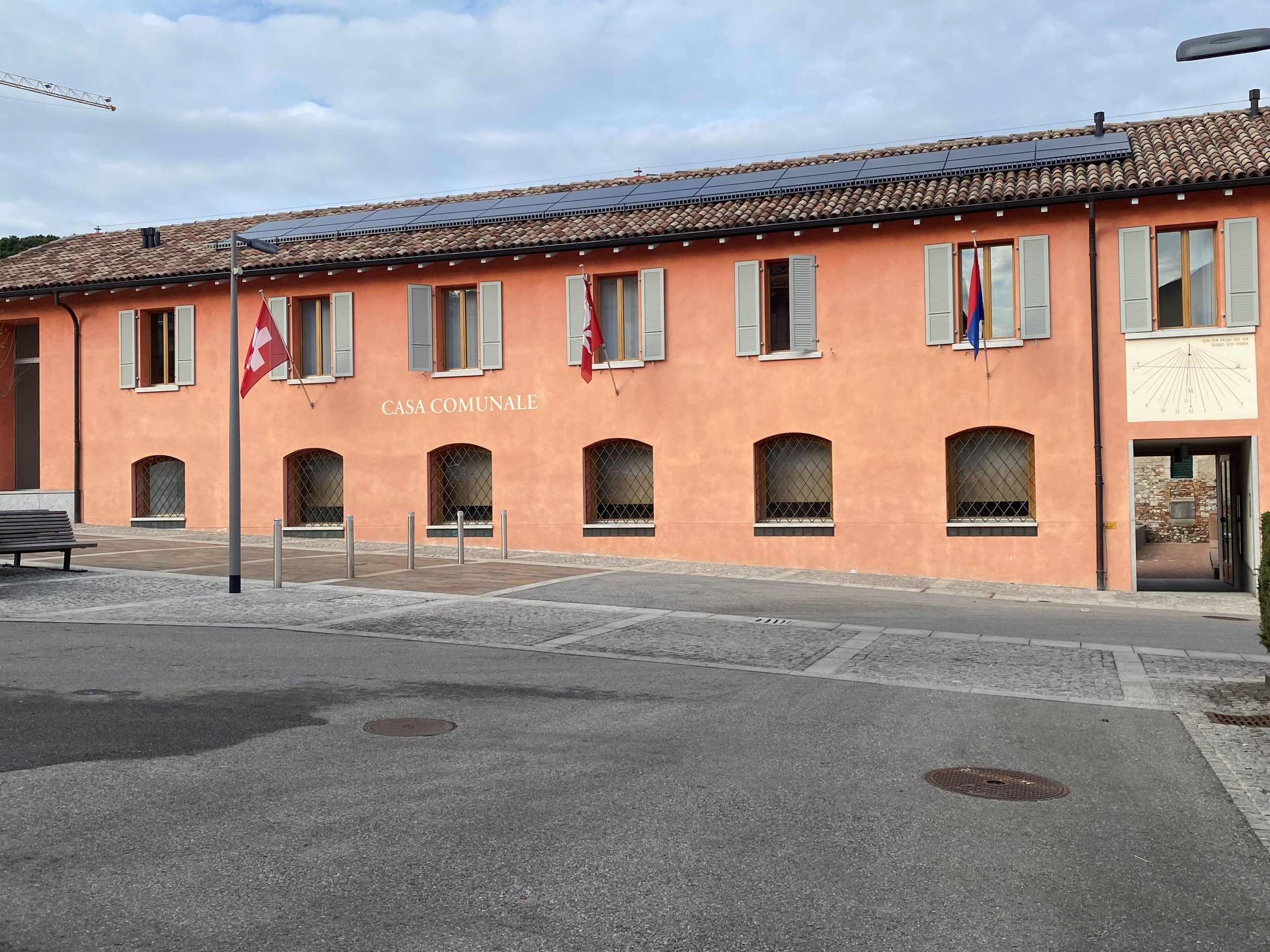 Nuova pompa di calore reversibile per il municipio di Novazzano